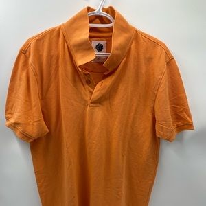 Symbol Men Polo Golf Casual Tshirt Orange XL NWOT